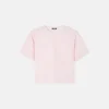 Tryckt T-shirt i bomullsjersey