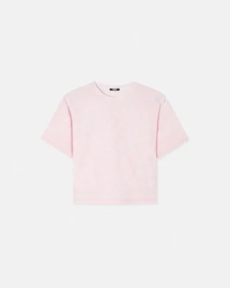 Tryckt T-shirt i bomullsjersey Tryckt T-shirt i bomullsjersey