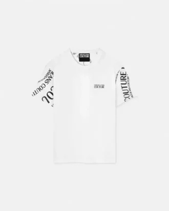 Tryckt T-shirt i bomullsjersey