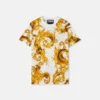 Tryckt T-shirt i bomullsjersey