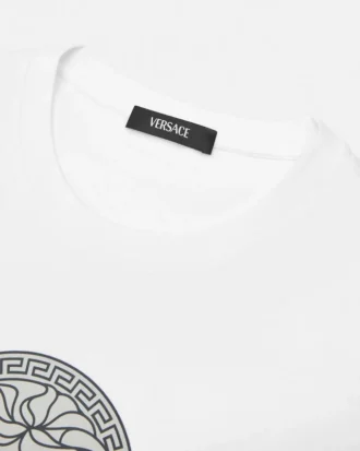 Tryckt T-shirt i bomullsjersey