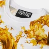 Tryckt T-shirt i bomullsjersey