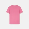 Tryckt T-shirt i bomullsjersey med dekorationer