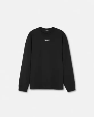 Tryckt T-shirt i bomullsjersey med normal passform