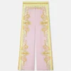 Tryckta byxor i silkes-twill Tryckta byxor i silkes-twill