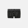 Tryckta jacquard-trunkar i bomullsjersey Tryckta jacquard-trunkar i bomullsjersey