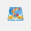 Tryckta shorts i silkes-twill Tryckta shorts i silkes-twill