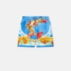 Tryckta shorts i silkes-twill Tryckta shorts i silkes-twill