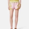 Tryckta shorts i silkes-twill Tryckta shorts i silkes-twill