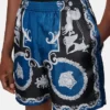 Tryckta smala shorts i silkes twill Tryckta smala shorts i silkes twill