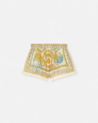 Underwater Barocco Cover-Up Shorts