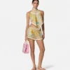 Underwater Barocco Cover-Up Shorts