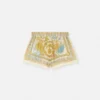 Underwater Barocco Cover-Up Shorts