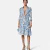 Underwater Barocco Crépe Fitted Shirt