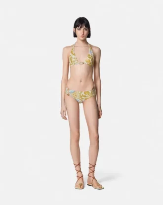 Underwater Barocco Metallic Bikini Bottoms Underwater Barocco Metallic Bikini Bottoms