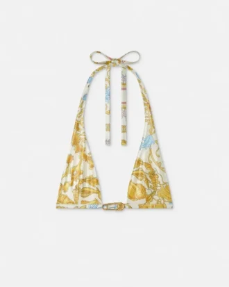 Underwater Barocco Metallic Bikini Top Underwater Barocco Metallic Bikini Top