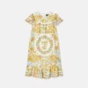 Underwater Barocco Ruffled Silk Kids Dress Underwater Barocco Ruffled Silk Kids Dress