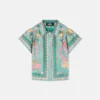 Underwater Barocco Silk Kids Shirt