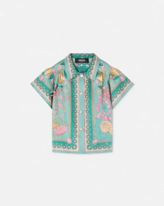 Underwater Barocco Silk Kids Shirt