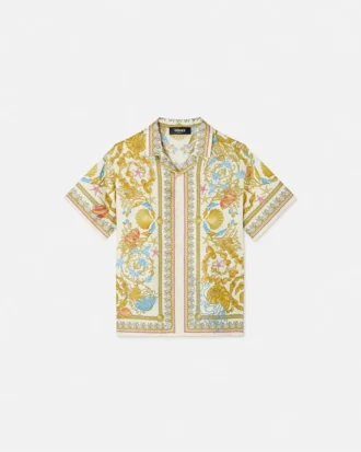 Underwater Barocco Silk Kids Shirt