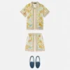Underwater Barocco Silk Kids Shirt