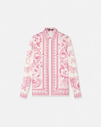 Underwater Barocco Silk Shirt