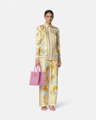 Underwater Barocco Silk Shirt