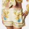 Underwater Barocco Silk Shorts Underwater Barocco Silk Shorts