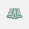 Underwater Barocco Silk-shorts för barn med volanger