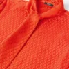 V Allover Jacquard Silk Lavallière Shirt V Allover Jacquard Silk Lavallière Shirt