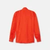 V Allover Jacquard Silk Lavallière Shirt V Allover Jacquard Silk Lavallière Shirt