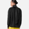 V Allover Jacquard Silk Lavallière Shirt