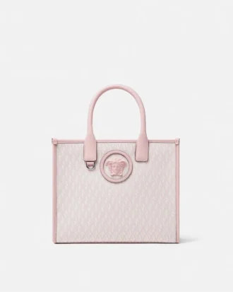 V Allover La Medusa Small Tote Bag
