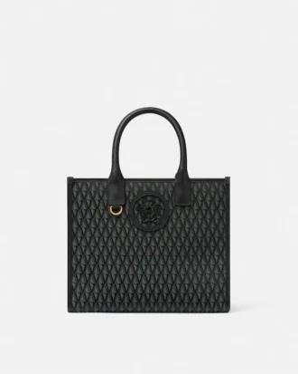 V Allover La Medusa Small Tote Bag