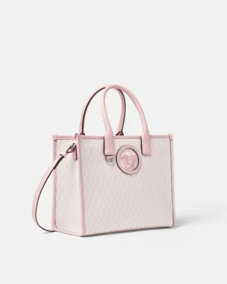 V Allover La Medusa Small Tote Bag