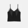 V Allover Silk Slip Camisole V Allover Silk Slip Camisole