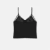 V Allover Silk Slip Camisole V Allover Silk Slip Camisole