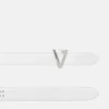 V-dekorerat läderbälte 3 cm V-dekorerat läderbälte 3 cm