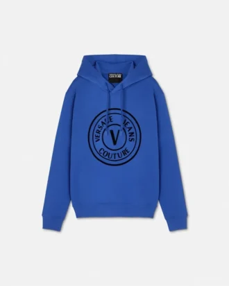 V-Emblem Regular-Fit Hoodie