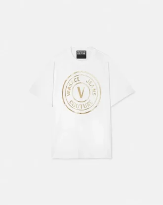 V-Emblem Regular-Fit T-shirt