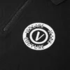V-Emblem Zip Polo Shirt V-Emblem Zip Polo Shirt
