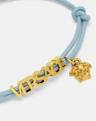 Versace läderarmband