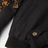 Versace Leopard Mélange ullblousonjacka Versace Leopard Mélange ullblousonjacka