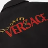 Versace Leopard Mélange ullblousonjacka Versace Leopard Mélange ullblousonjacka