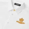 Versace Logo Crest Oxford Kids Shirt