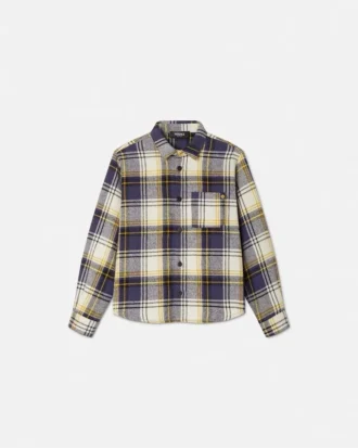 Versace Milano Tartan Kids Overshirt
