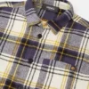 Versace Milano Tartan Kids Overshirt Versace Milano Tartan Kids Overshirt