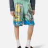 Versace Safari-shorts i siden Versace Safari-shorts i siden