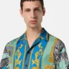 Versace Safari-silkes skjorta Versace Safari-silkes skjorta