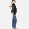 Versace Tag Bowling Metallic Bag